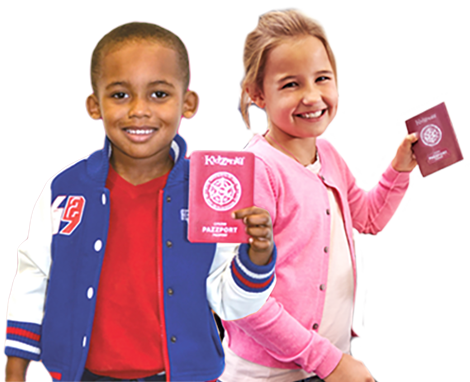 B.KidZanian with your own paZZport!