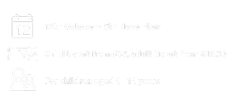 Festival of Fright 12th October to 5th November
